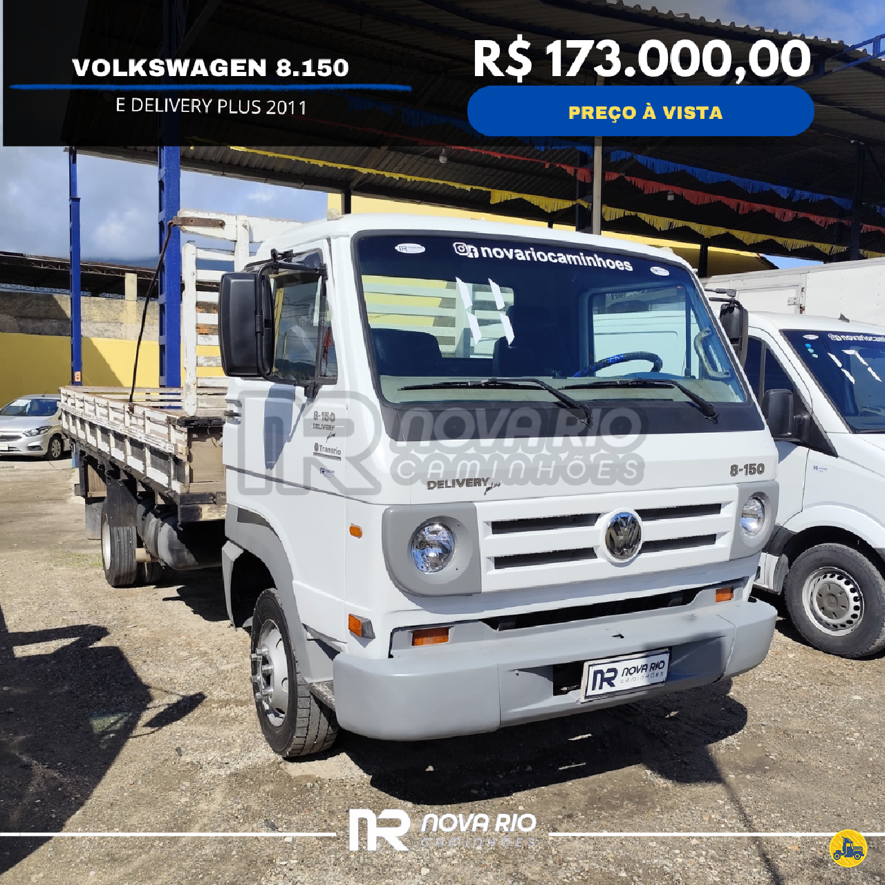 CAMINHAO VOLKSWAGEN VW 8150 Carroceria Cabine Suplementar 3/4 4x2 Nova Rio Caminhões NOVA IGUACU RIO DE JANEIRO RJ